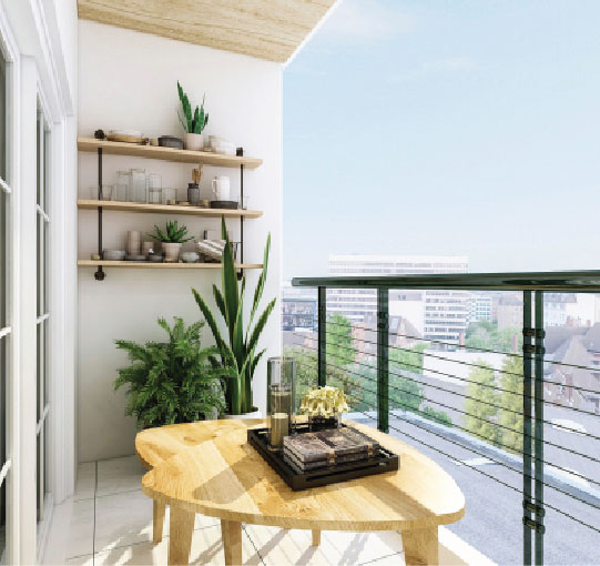 Balcony Design – The Green Mile